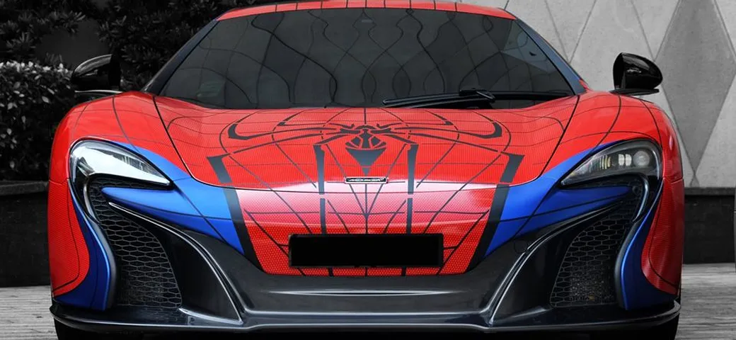 McLaren 650S: si veste da Spider-Man
