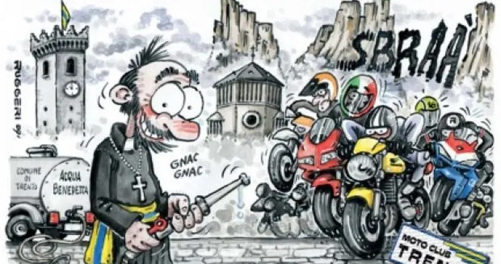 Benedizione Moto città di Trento 2009