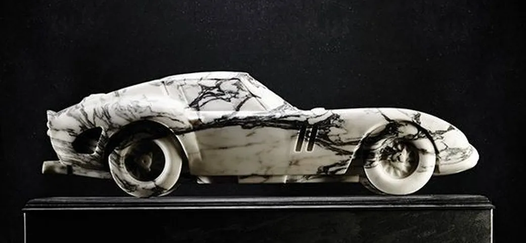 Ferrari 250 GTO: un esemplare è realizzato in marmo!