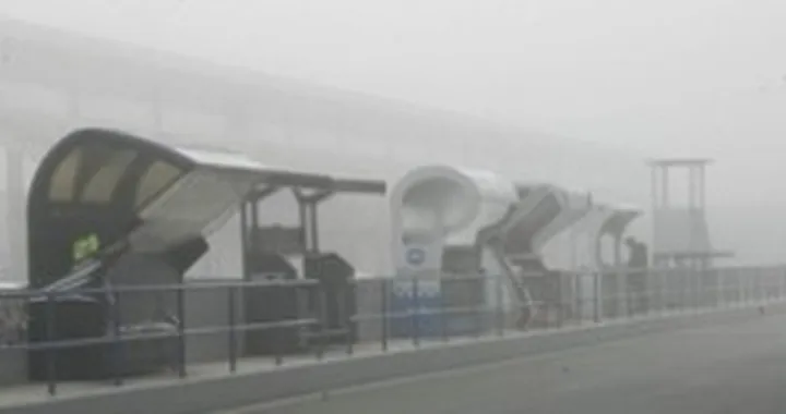 Test MotoGP: prima la nebbia, poi Valentino