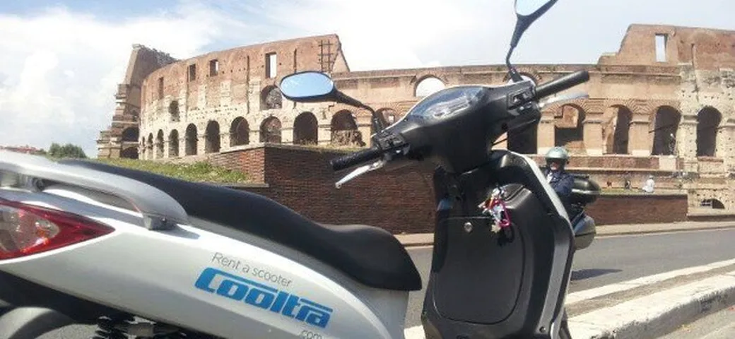 Noleggio scooter: Cooltra sbarca a Roma