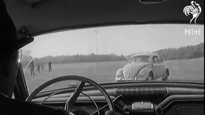 Crash test: quando ancora non c'erano i manichini...