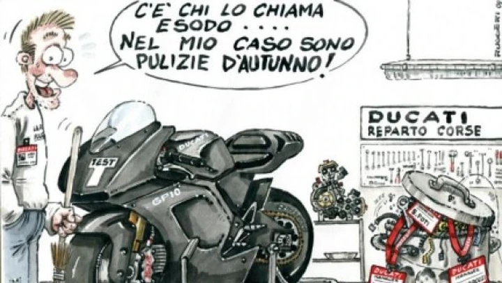 Esodo (o pulizie d'autunno) Ducati Corse