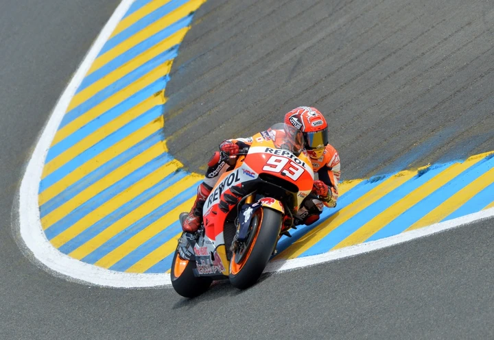 Marquez 3° a Le Mans: 