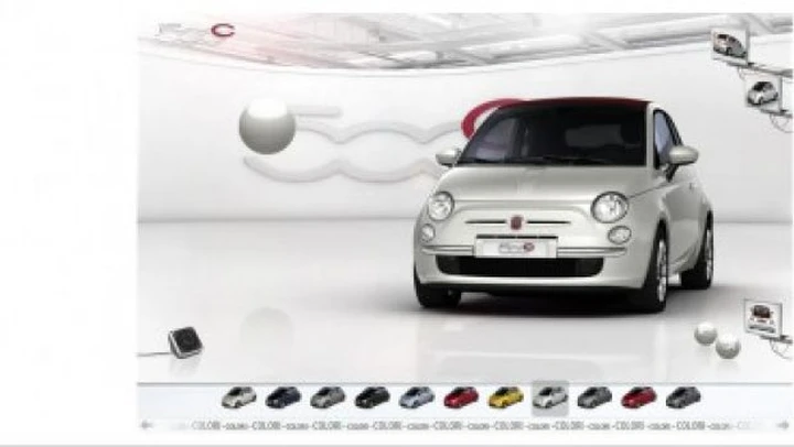 Fiat 500 C: debutta online il nuovo configuratore