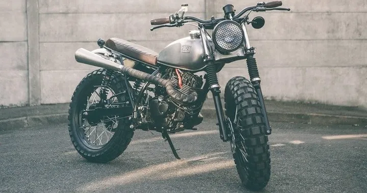 Suzuki VanVan 'Scramber' by Forged Motorcycles