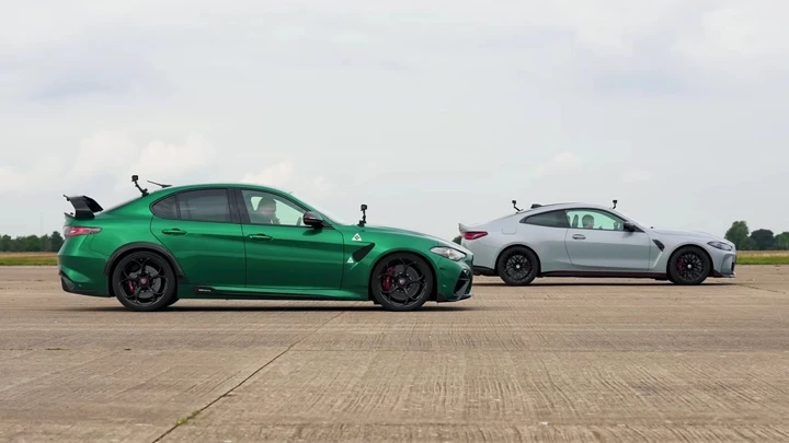 BMW M4 CSL e Alfa Romeo Giulia GTAm: sfida tra superberline ad alte prestazioni