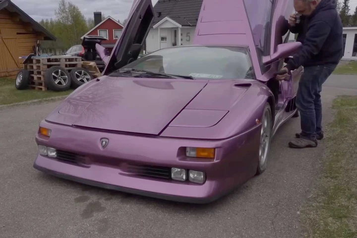 Ritrovato il prototipo di Lamborghini smarrito al Circolo Polare Artico