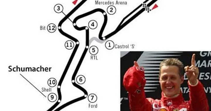 Il Nurburgring dedica una curva a Schumacher