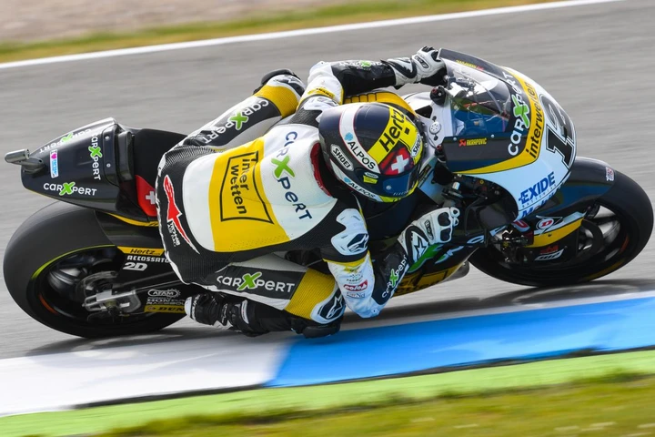 Moto2 Assen FP1: Thomas Luthi in vetta, Morbidelli 5°