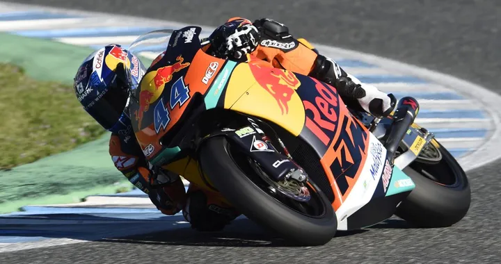 Moto2: Test Jerez, Miguel Oliveira nel day 1, Pasini 3°