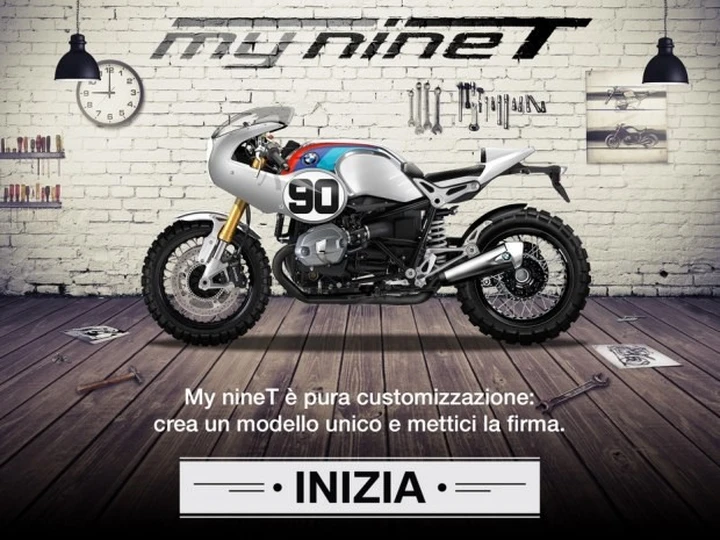 BMW Motorrad: configuratore virtuale “My nineT