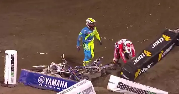 AMA Supercross Anaheim: rissa Peick-Friese