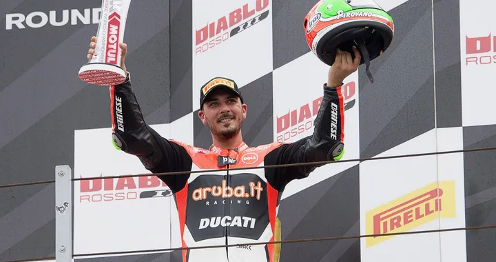 Giugliano sul podio a Misano: "Dedicato a Pirovano"