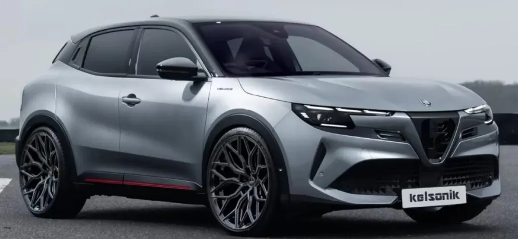 Alfa Romeo Junior, con l'assetto ribassato scalda gli appassionati