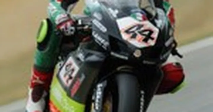 Benino Roby Rolfo nel diluvio di Assen