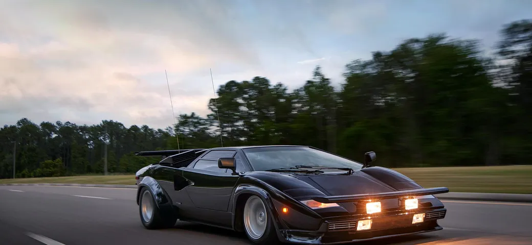 La Lamborghini Countach LP400 S del film 