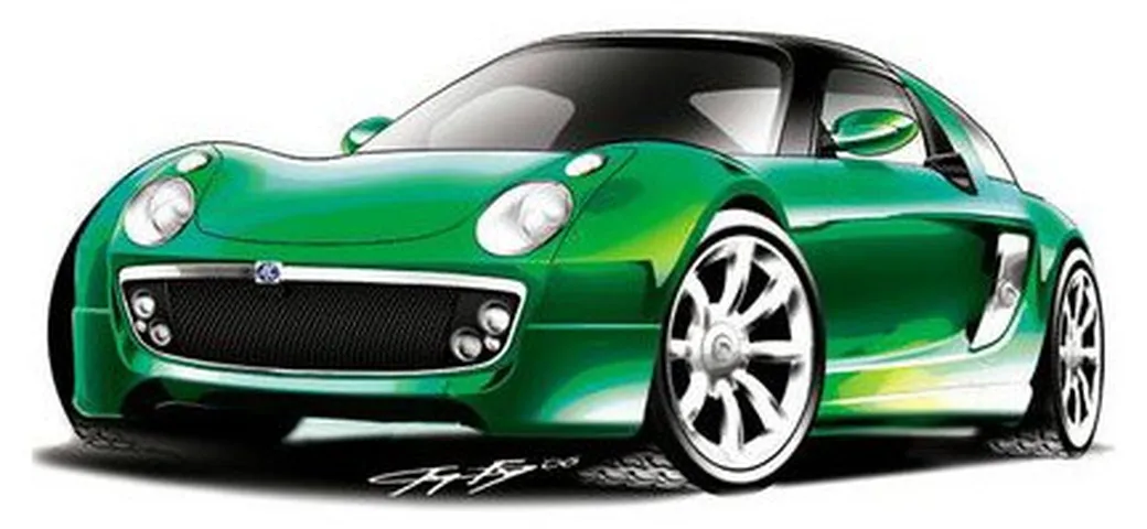 AC - Smart Roadster, primo disegno