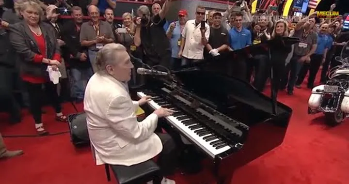 Jerry Lee Lewis Motorcycle Sells for 50,000 - Mecum Kissimmee 2015