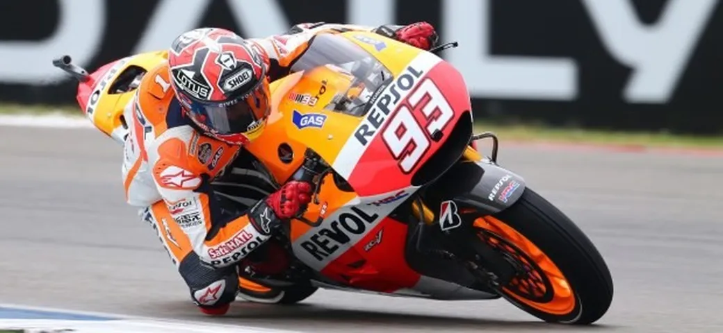MotoGP Assen 2014, Marquez soddisfatto della 1a fila: 