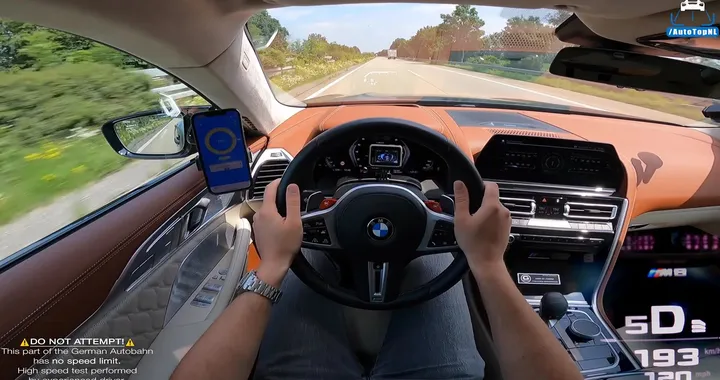 BMW M8 Competition Gran Coupé ad oltre 290 km/h [Video]
