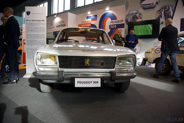 Peugeot al Salone auto e moto d'epoca di Padova 2018: si festeggia la 504