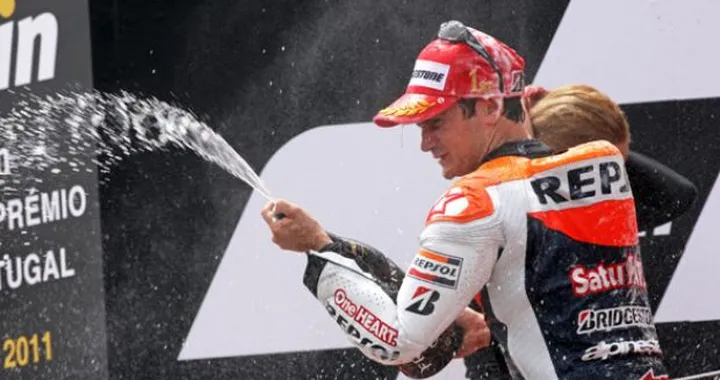 Estoril "fiacca". Pedrosa in cattedra. Lorenzo accusa il colpo. Stoner s'accontenta. Rossi taxi driver