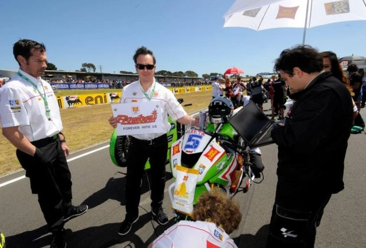 Supersport: Nocco e Tamburini in gara con i numeri di Doriano Romboni