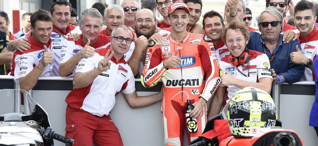 Iannone e Ducati in 1a fila ad Aragon 