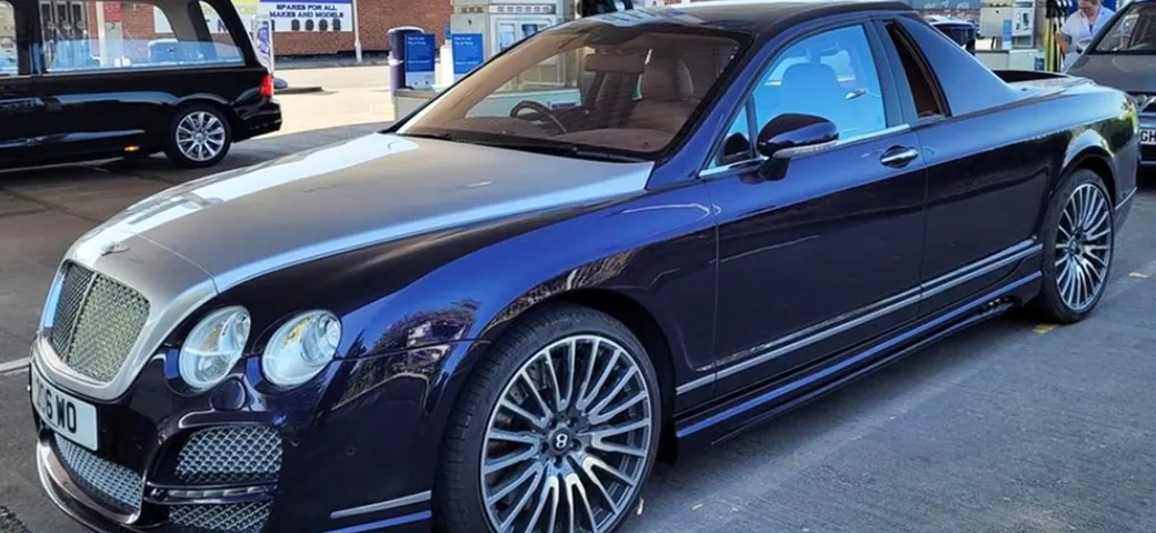 La Bentley Flying Spur si trasforma in un lussuoso pick-up
