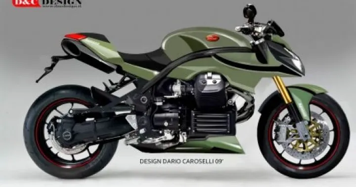 Dario Caroselli ci propone la sua intepretazione della Guzzi Griso