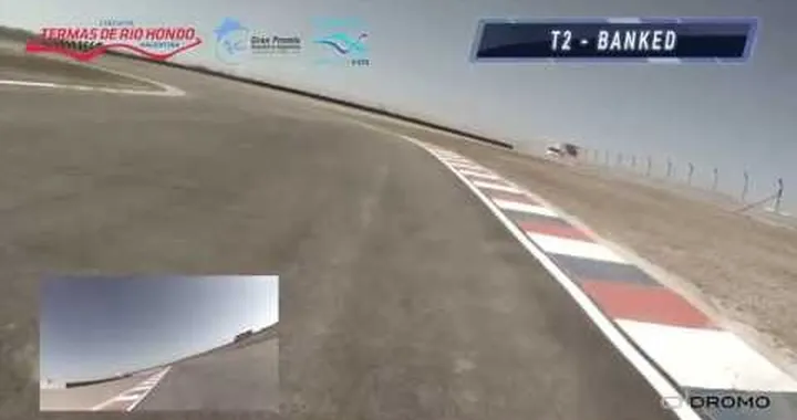 Termas de Rio Hondo first lap - Dromo Circuit Design