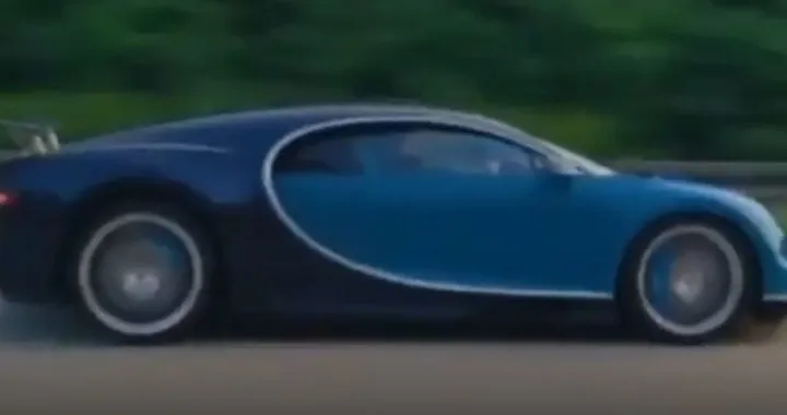 Bugatti Chiron sfreccia a velocità folli: 410 km/h in autostrada