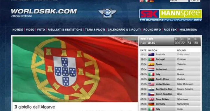 Online il nuovo sito WorldSBK.com