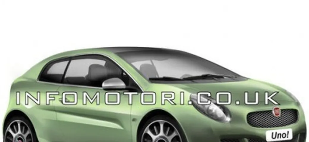 Rendering della Fiat Uno