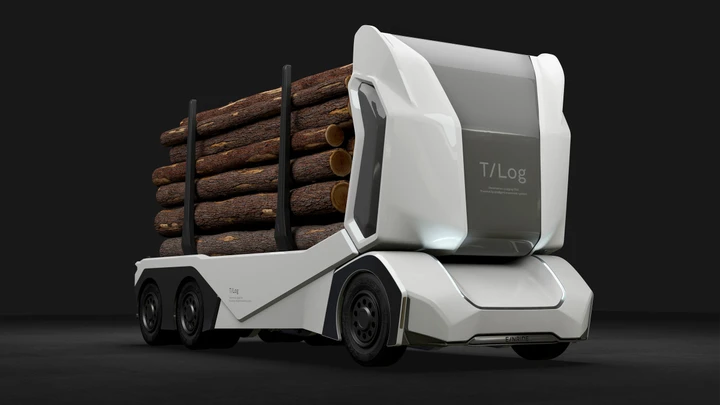 T-Log, il camion a guida autonoma e 100% elettrico