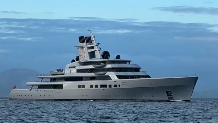 Dragonfly, il megayacht da 142 metri e 450 milioni avvistato nel Mediterraneo