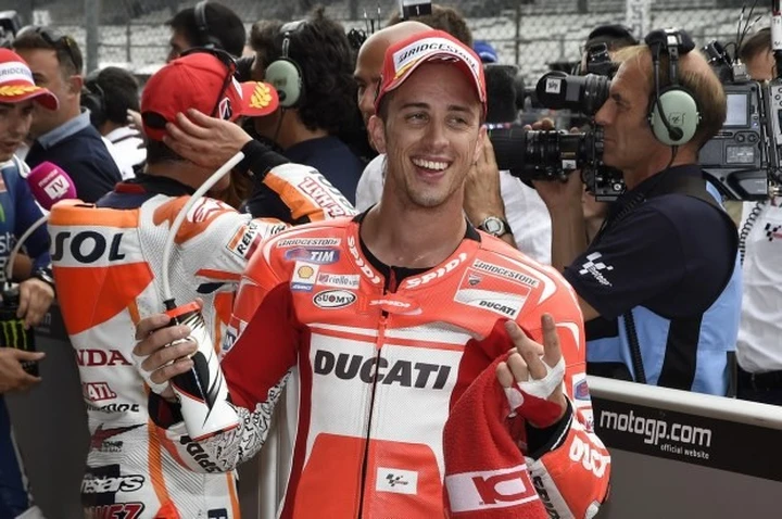 MotoGP Indianapolis 2014, Dovizioso in 1a fila: 