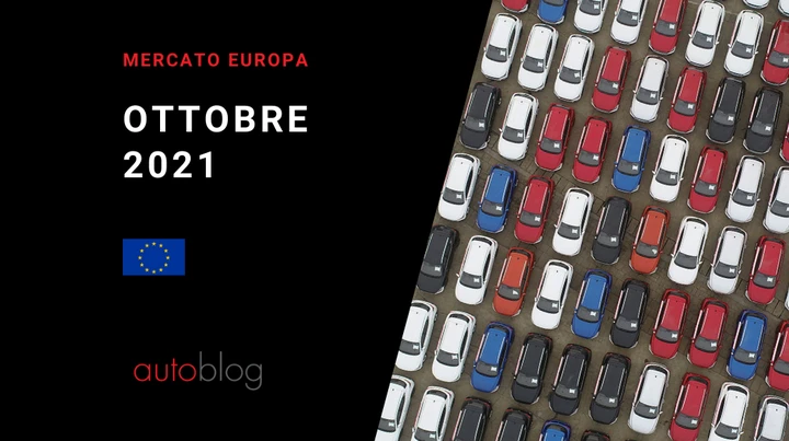 Mercato auto Europa: è stato il peggior ottobre di sempre