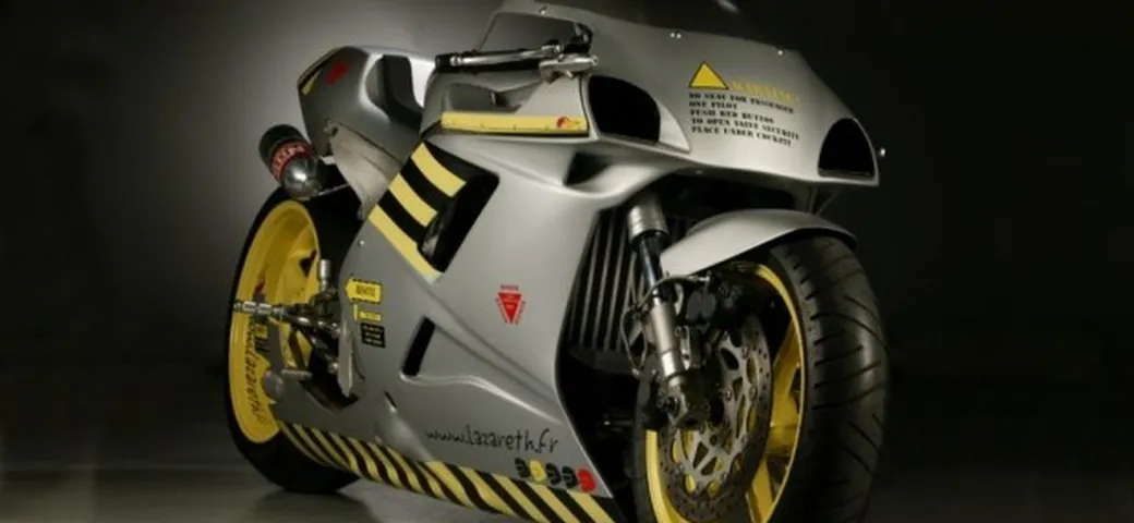 La FZR Turbo by Ludovic Lazareth in mostra a Lione