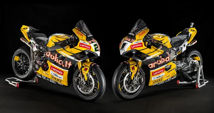 Ducati Panigale V4 R con la speciale livrea Giallo Ducati a Misano [FOTO]
