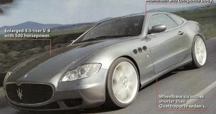Ipotesi di Maserati Coupè