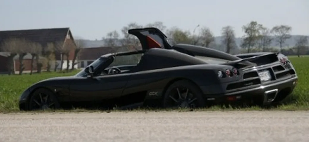 L'unica Koenigsegg CCXR coinvolta in un incidente