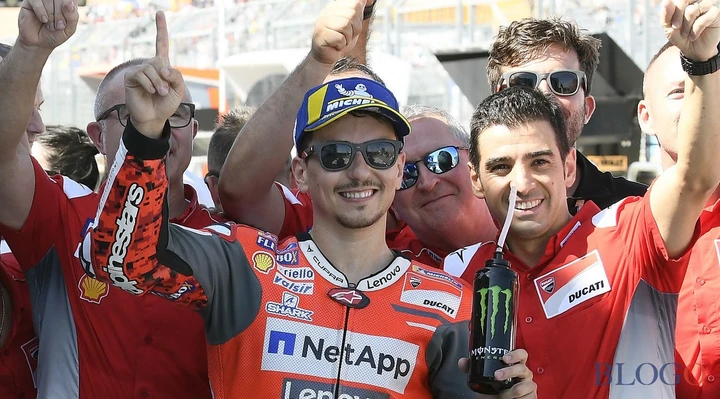Pole-Lorenzo ad Aragon: 