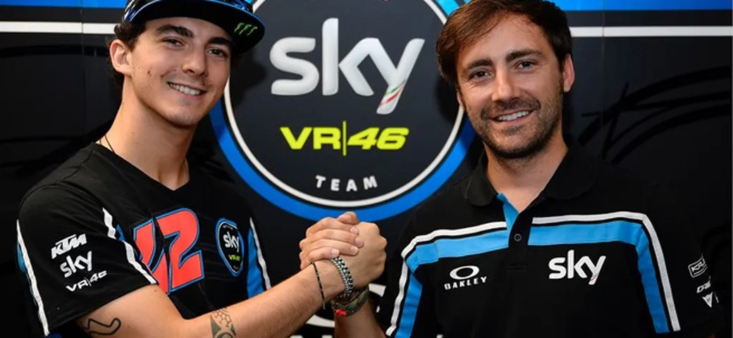 Moto2, Pecco Bagnaia rinnova con il Sky Racing Team VR46