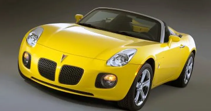 Foto ufficiali Pontiac Solstice GXP