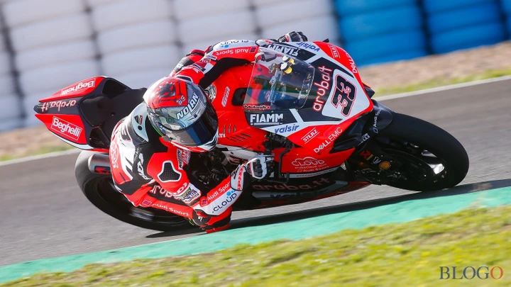 Superbike test Jerez, Day-4: Melandri il più veloce in pista