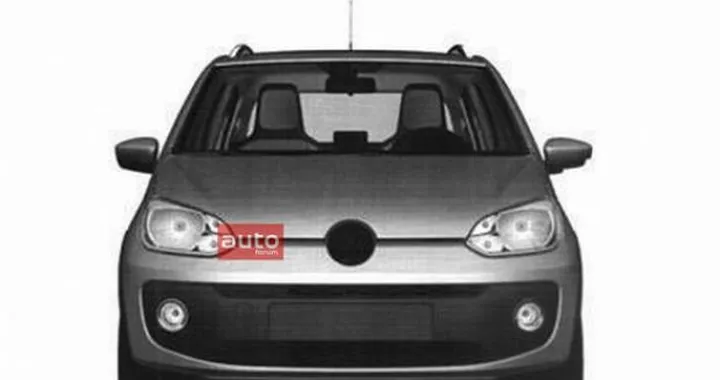 Volkswagen up!: questi i brevetti della cinque porte in allestimento Cross