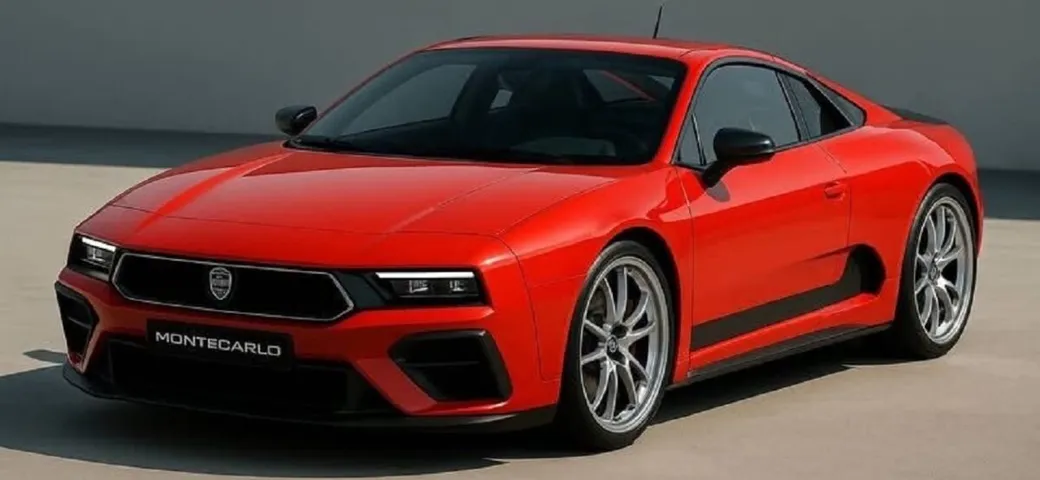 Nuova Lancia Montecarlo, il render che infiamma più della Gamma