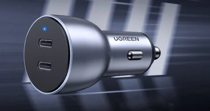 Caricatore auto UGREEN USB-C: comodità e risparmio a 18 euro